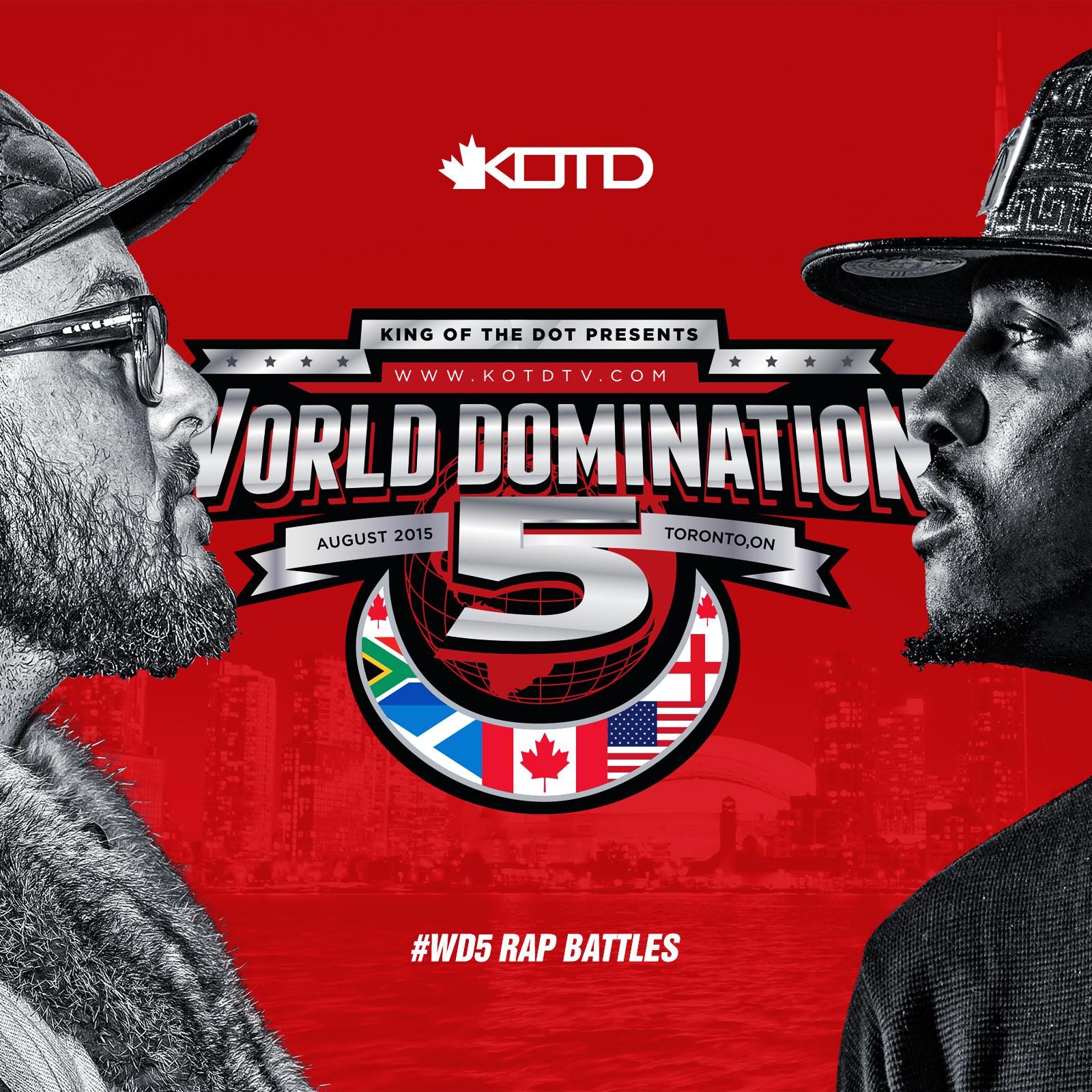 King Of The Dot - Rone vs Kid Twist (rap battle)