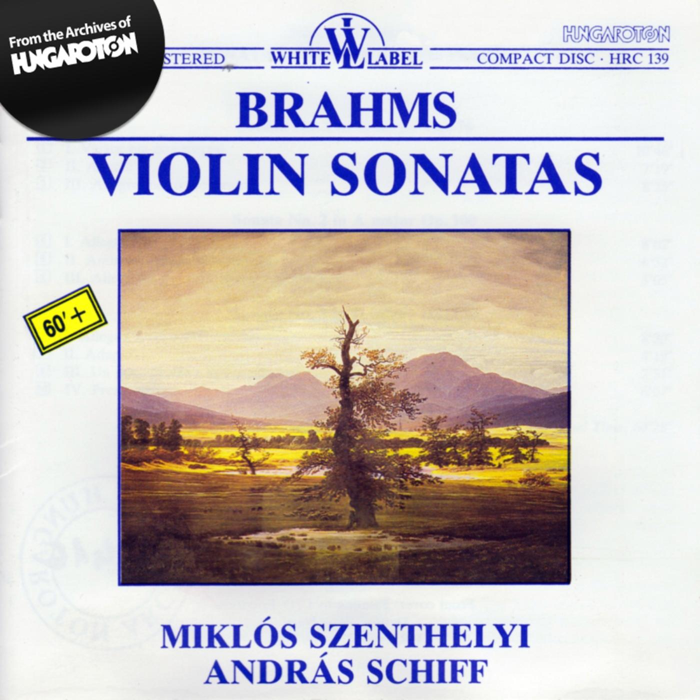 Brahms: Violin Sonatas