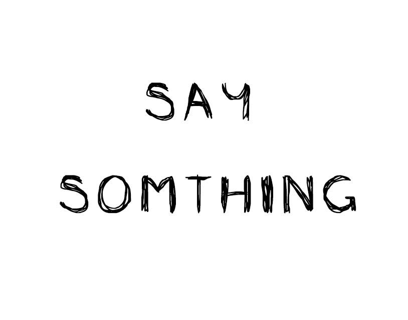 say something专辑