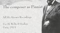 Claude Debussy, The Composer as Pianist专辑
