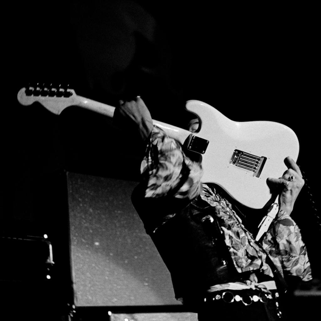 Jimi Hendrix Blues Flame