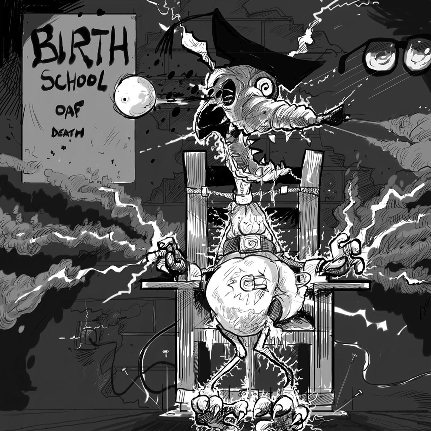 Birth School Oaf Death