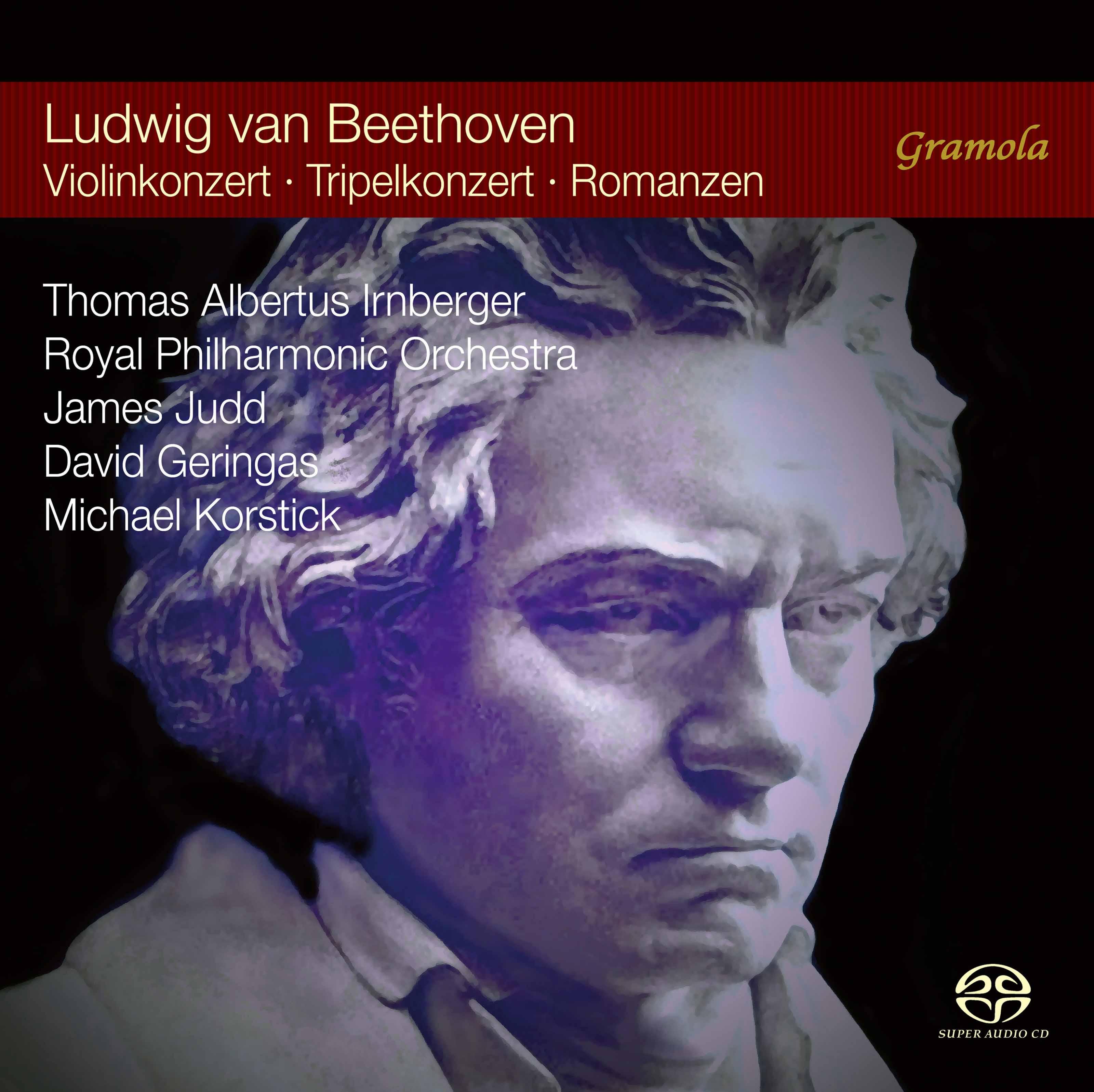 Beethoven: Violin Concerto in D Major, Romances for Violin & Orchestra, and Triple Concerto in C Major