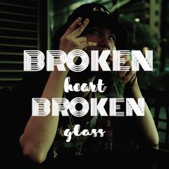 broken heart broken glass