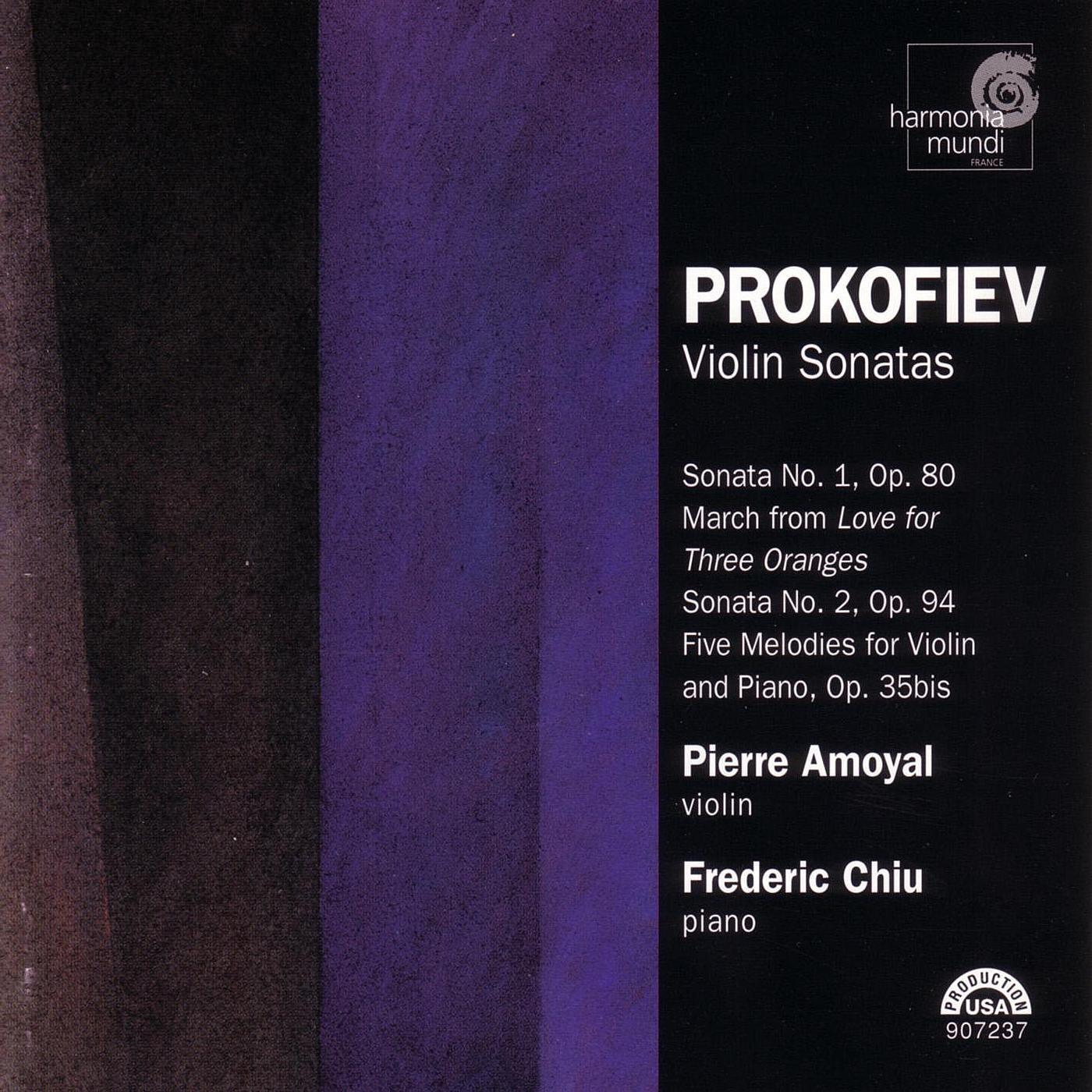 Prokofiev: Violin Sonatas