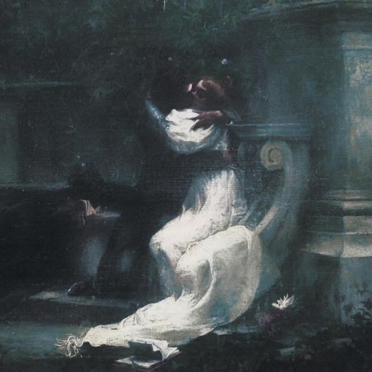 Lakeside ghost.