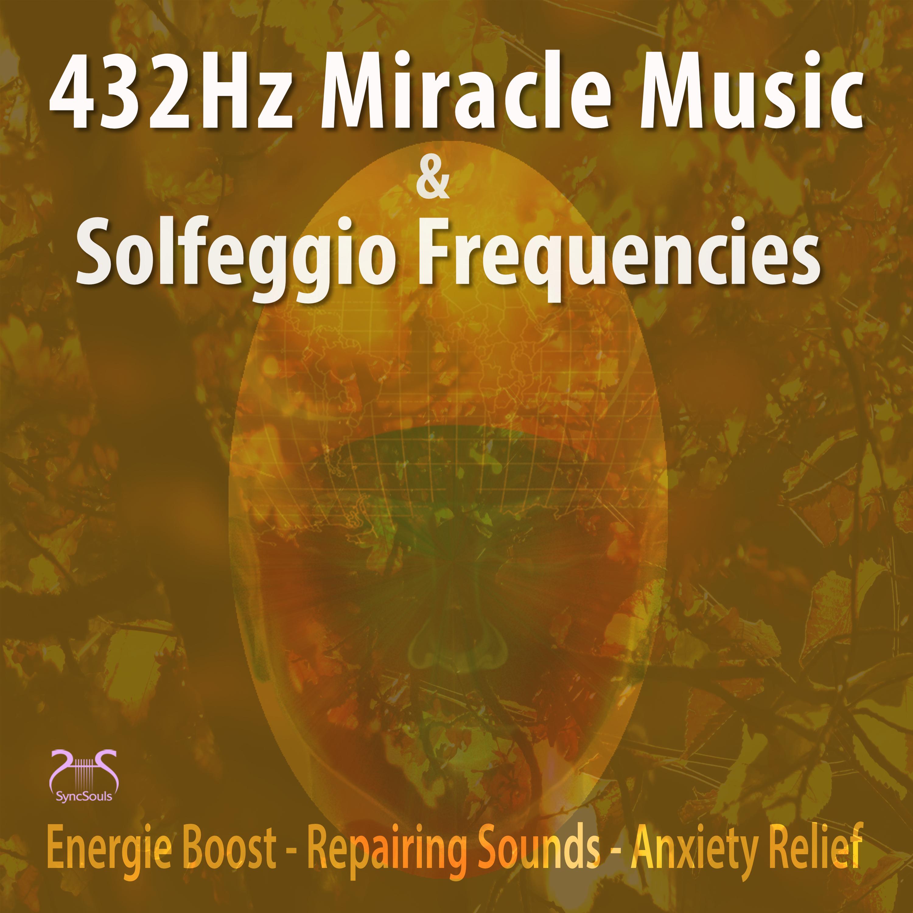 432Hz Miracle Music & Solfeggio Frequencies Energie Boost, Repairing Sounds, Anxietiy Relief
