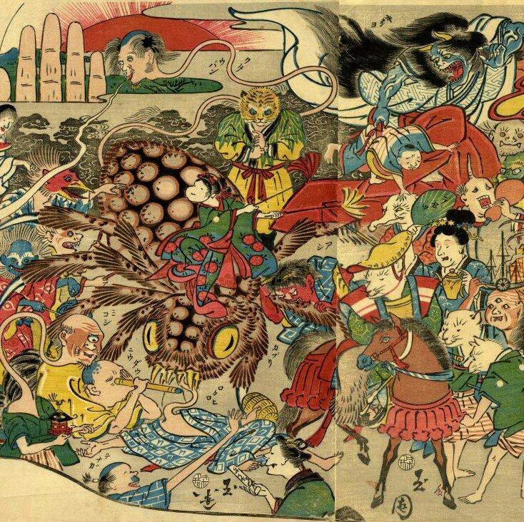百鬼夜行.众鬼齐聚