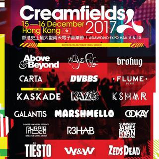 Kayzo Creamfields HK 歌单