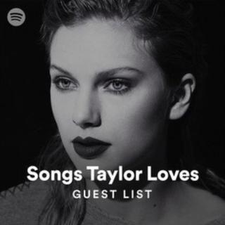 taylor swift 的spotify歌单