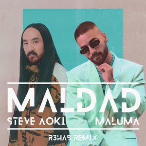Steve Aoki & Maluma - Maldad (Instrumental) 无和声伴奏
