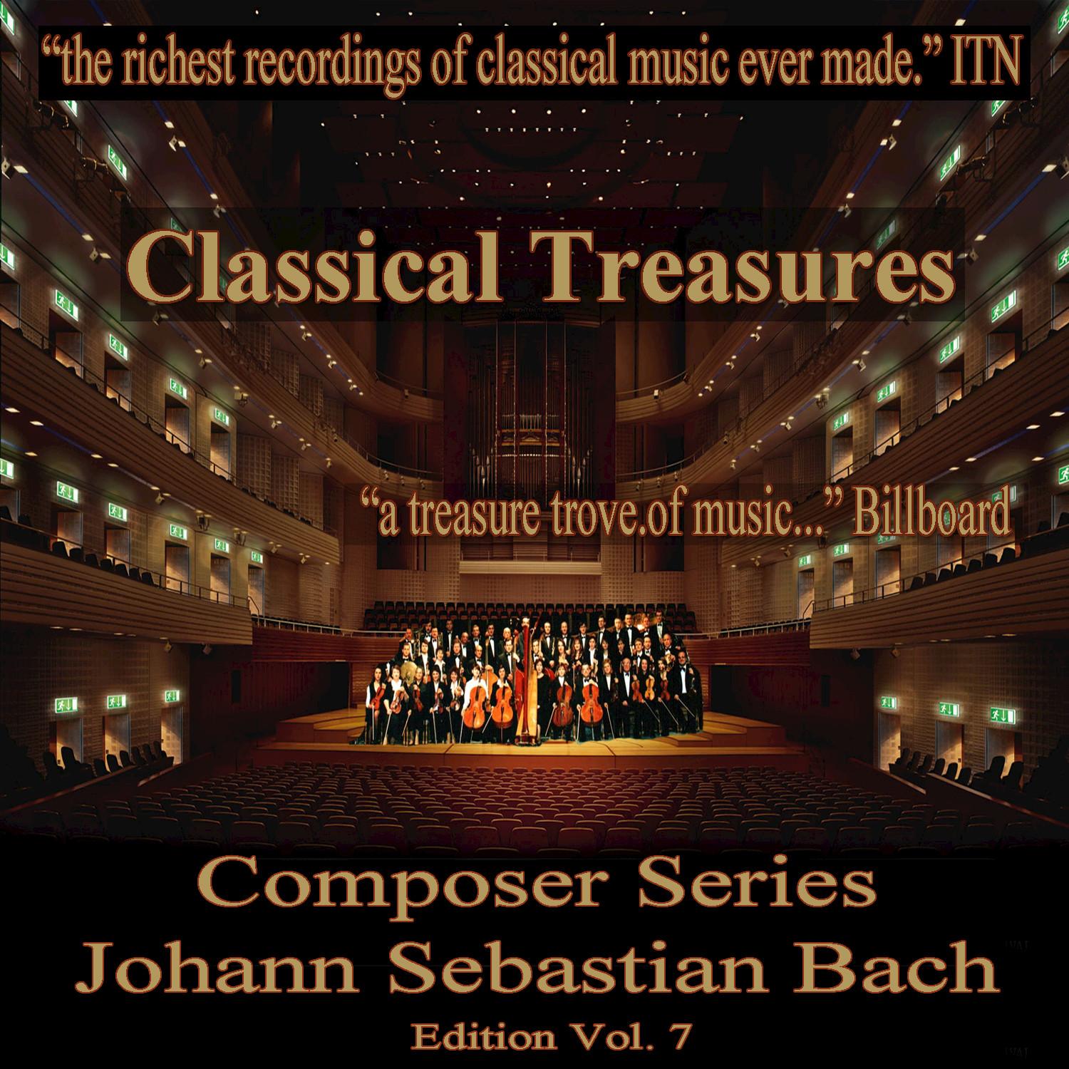 Classical Tresures Composer Series: Johann Sebastian Bach, Vol. 7