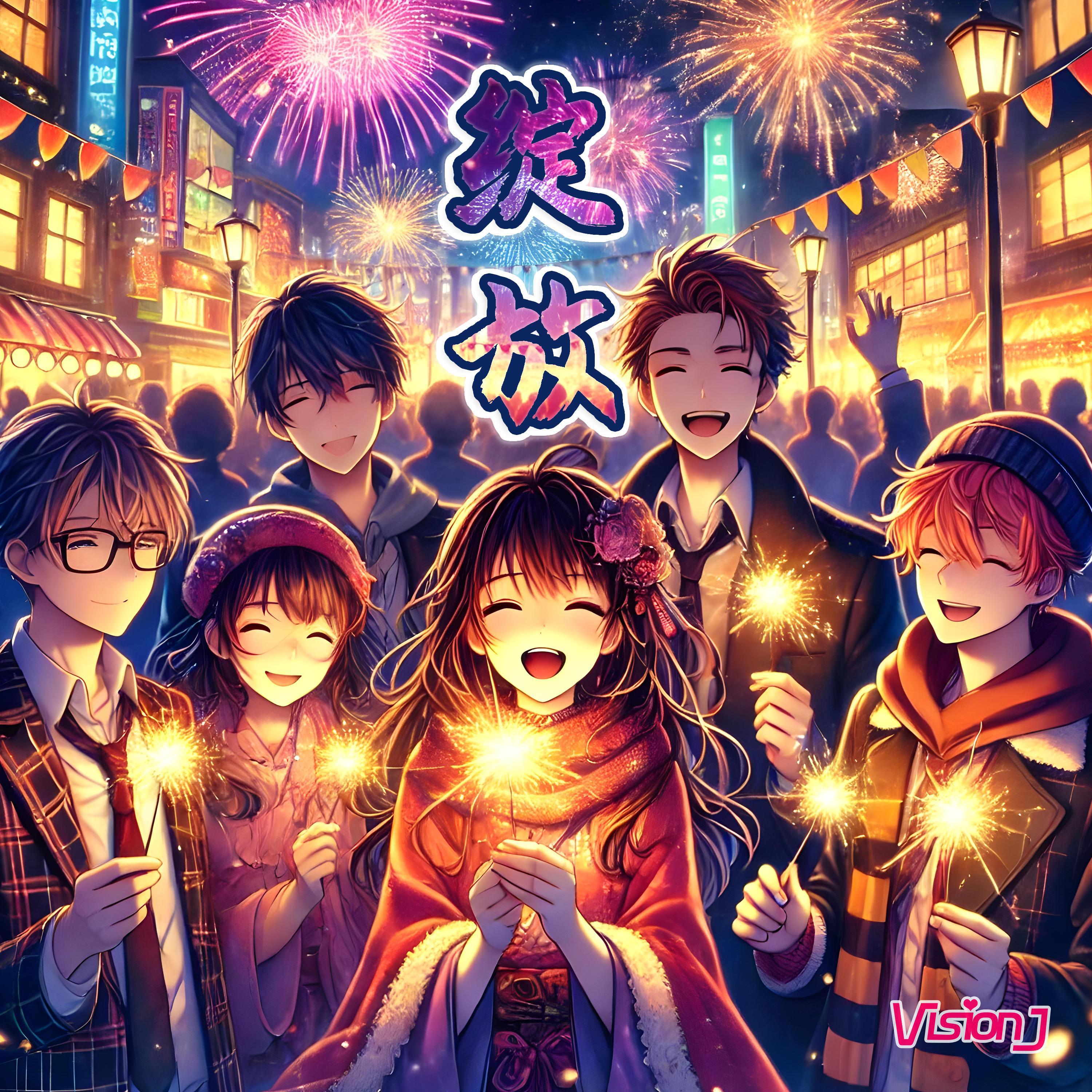 绽放