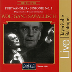 FURTWÄNGLER, W.: Symphony No. 3 (Bavarian State Orchestra, Sawallisch)专辑