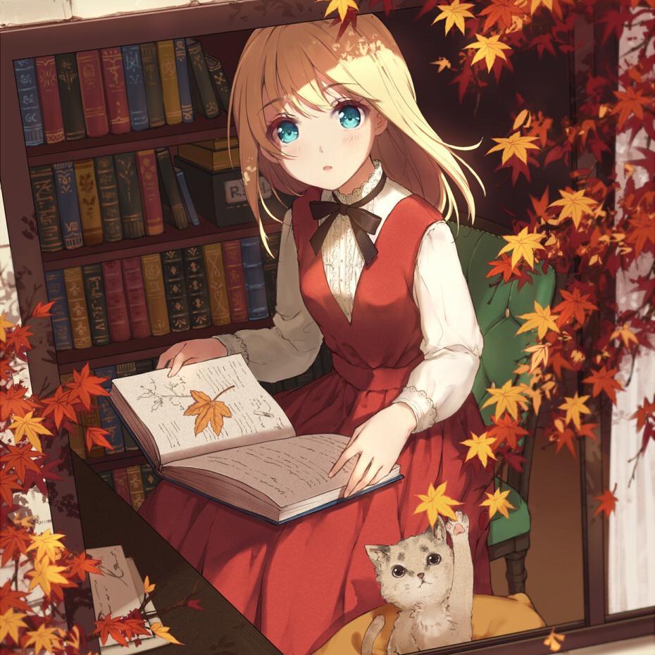 葉の光