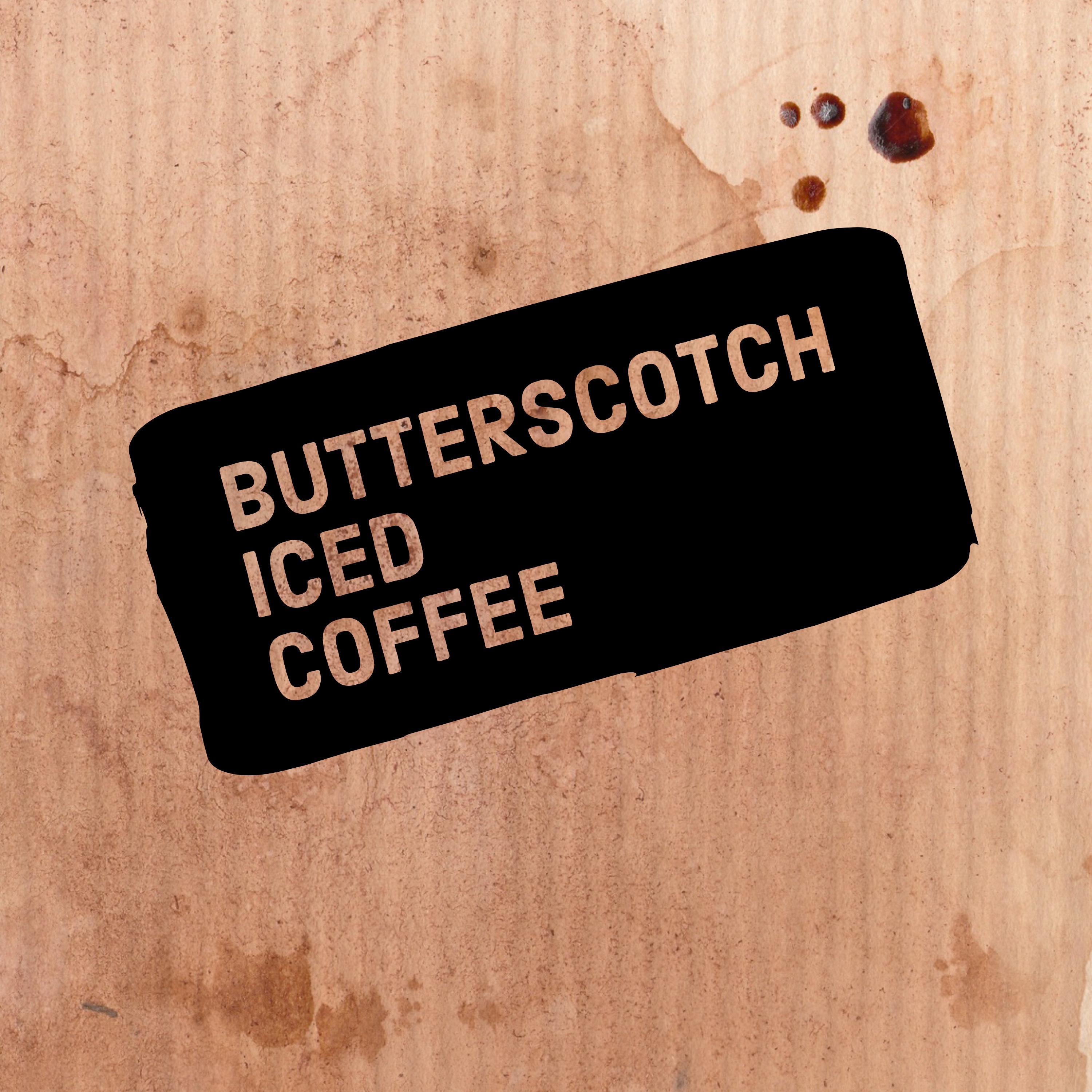 Butterscotch Iced Coffee