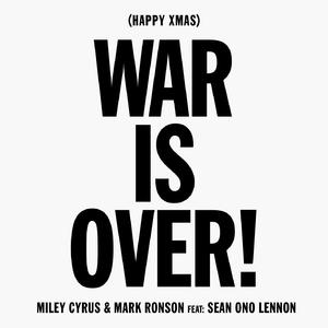 Miley Cyrus & Mark Ronson & Sean Lennon - Happy Xmas (War Is Over) (Karaoke Version) 带和声伴奏 （升2半音）