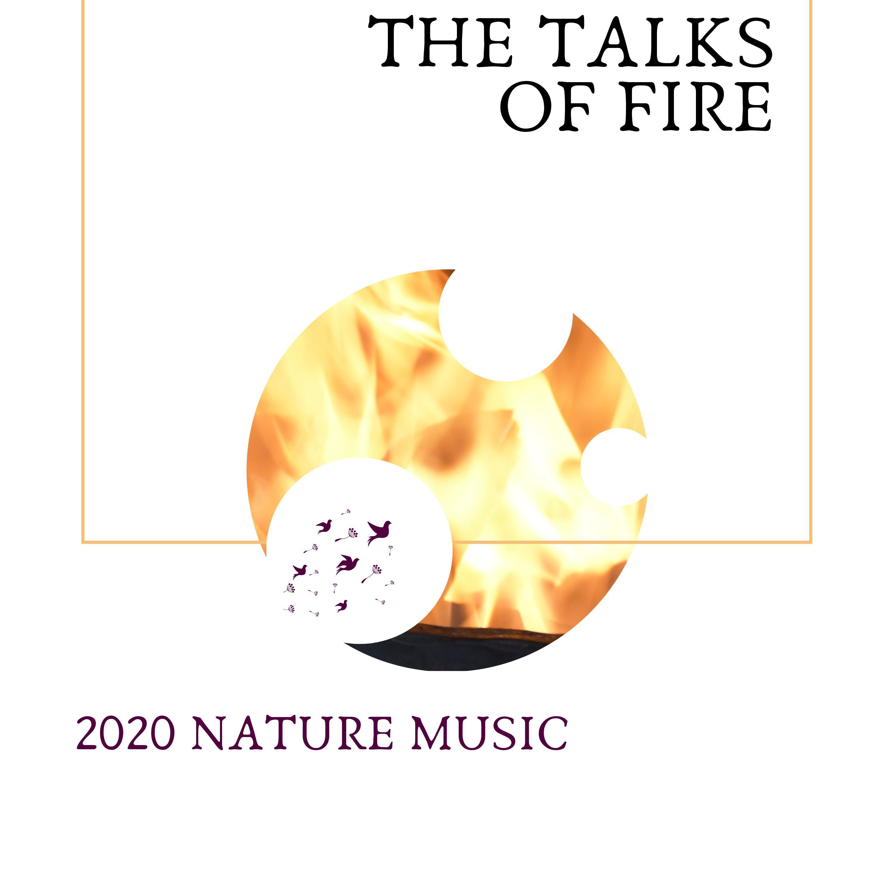 Fire Ocean Nature Music - Gentle Rocks Fire Sound