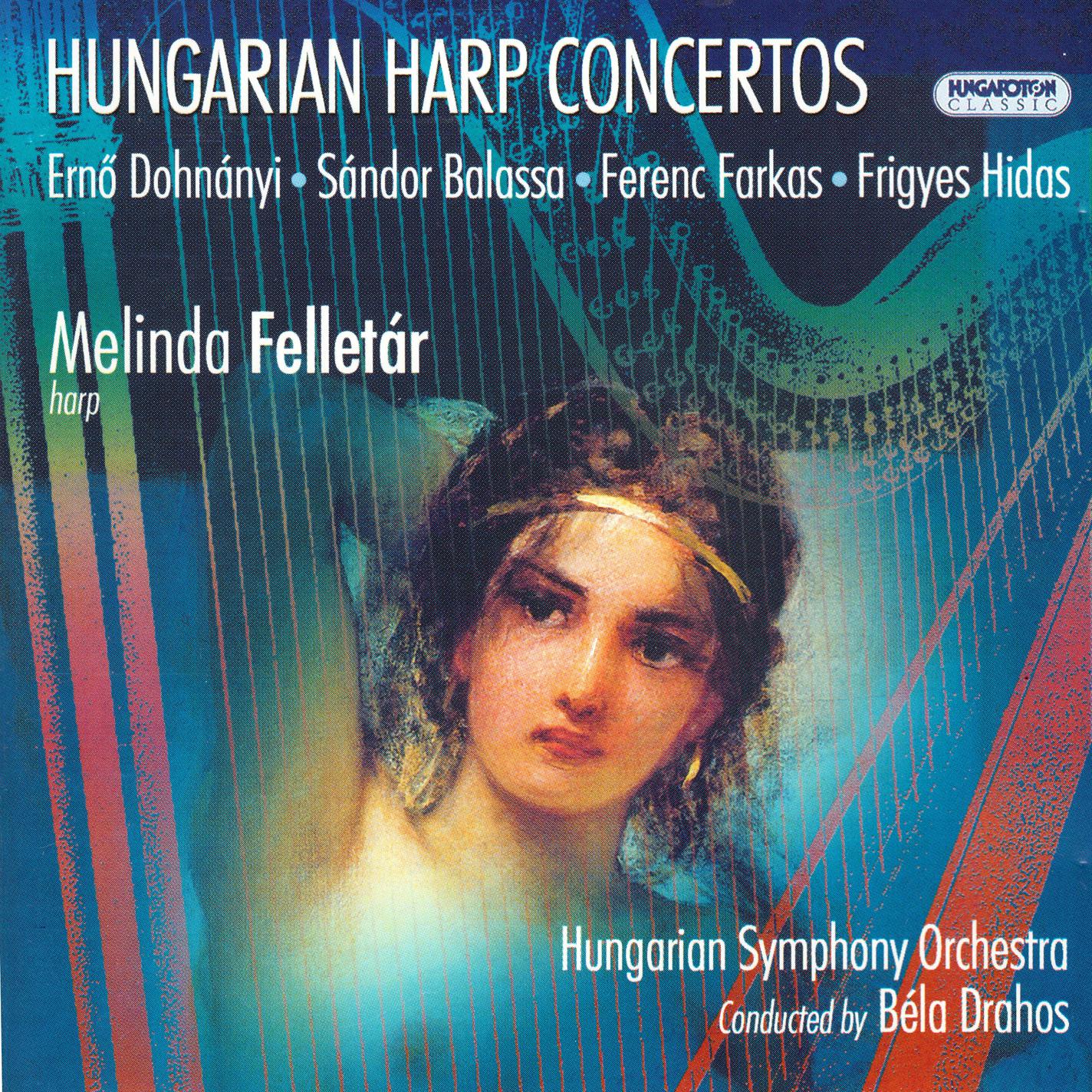 Melinda Felletar - Fantasy for Harp and String Orchestra, Op. 76:II. Allegro moderato