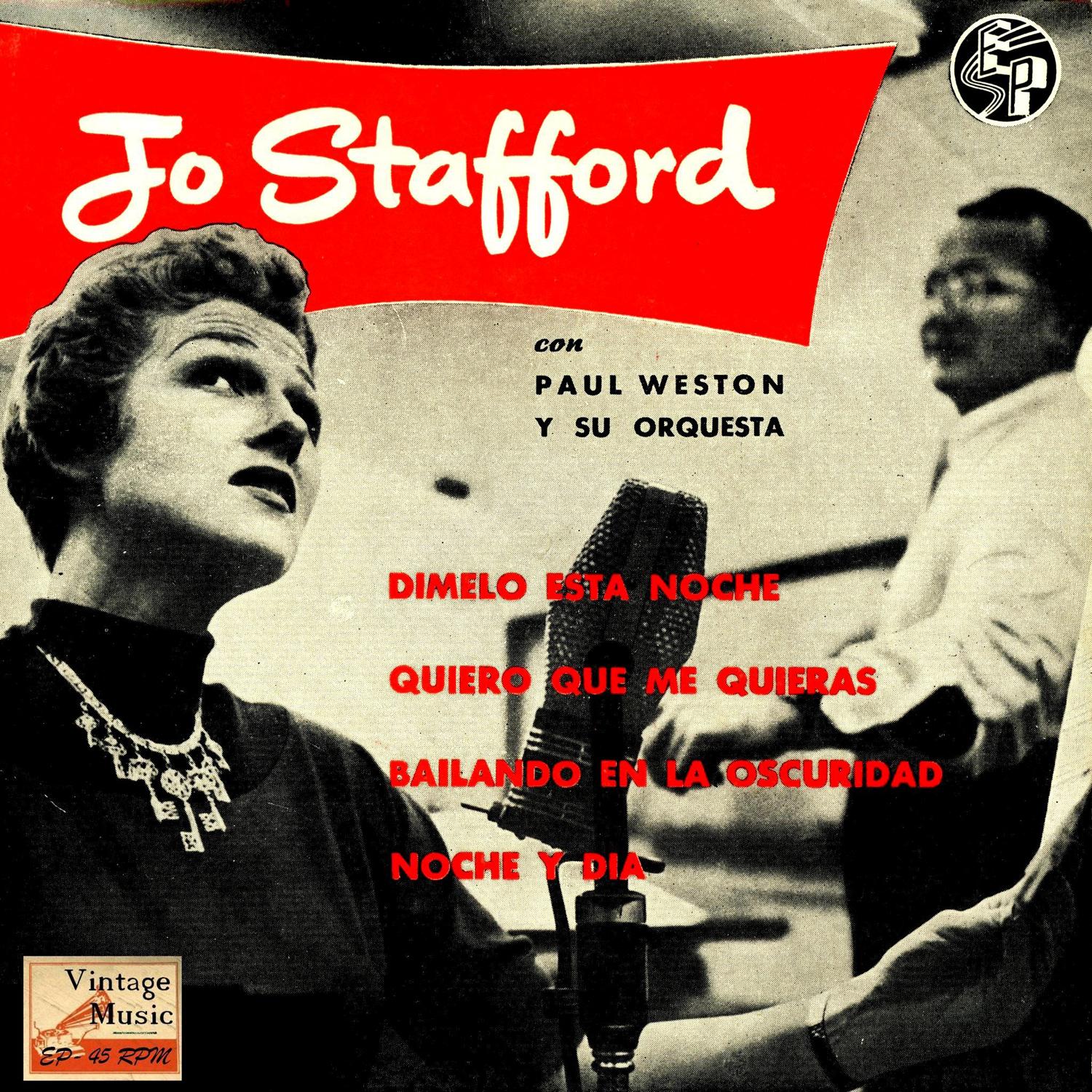Vintage Vocal Jazz / Swing Nº 36 - EPs Collectors "Dancing In The Dark"