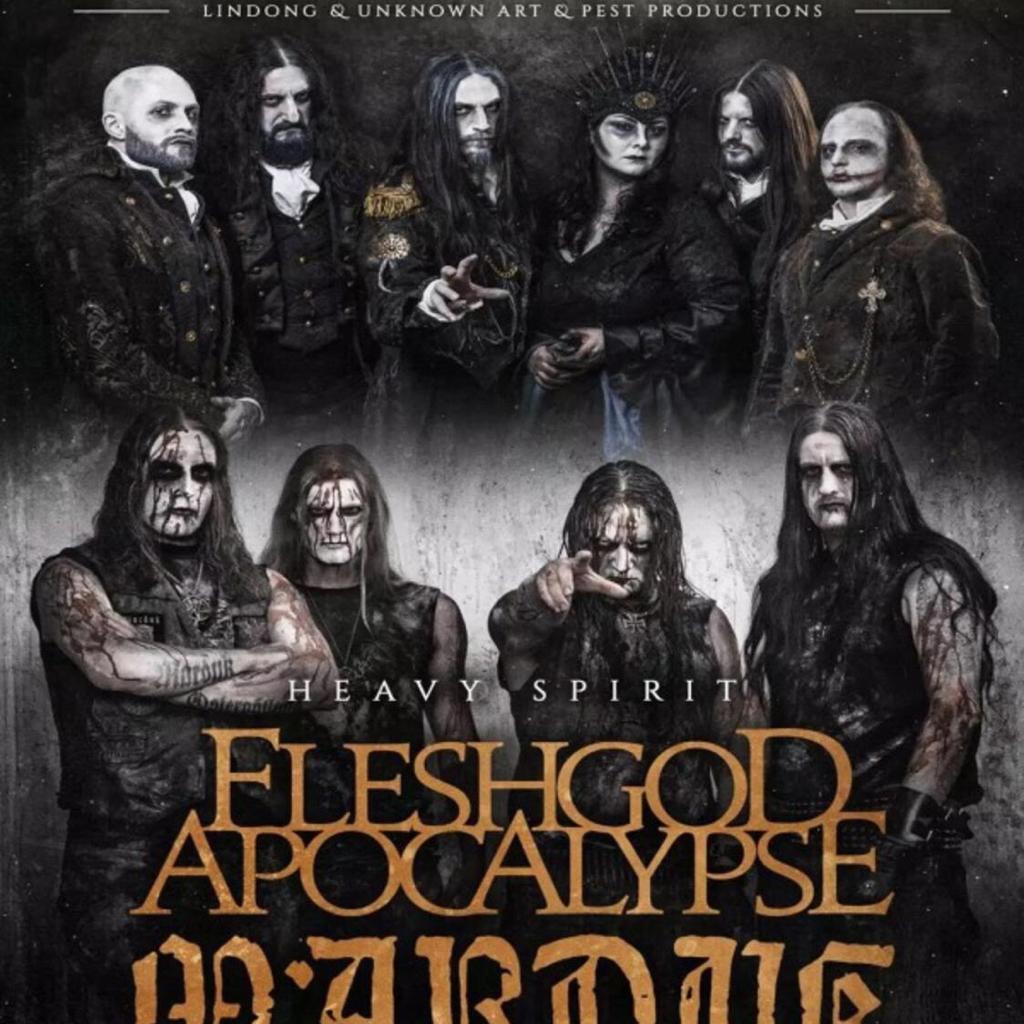 Fleshgod Apocalypse 2019 China Tour