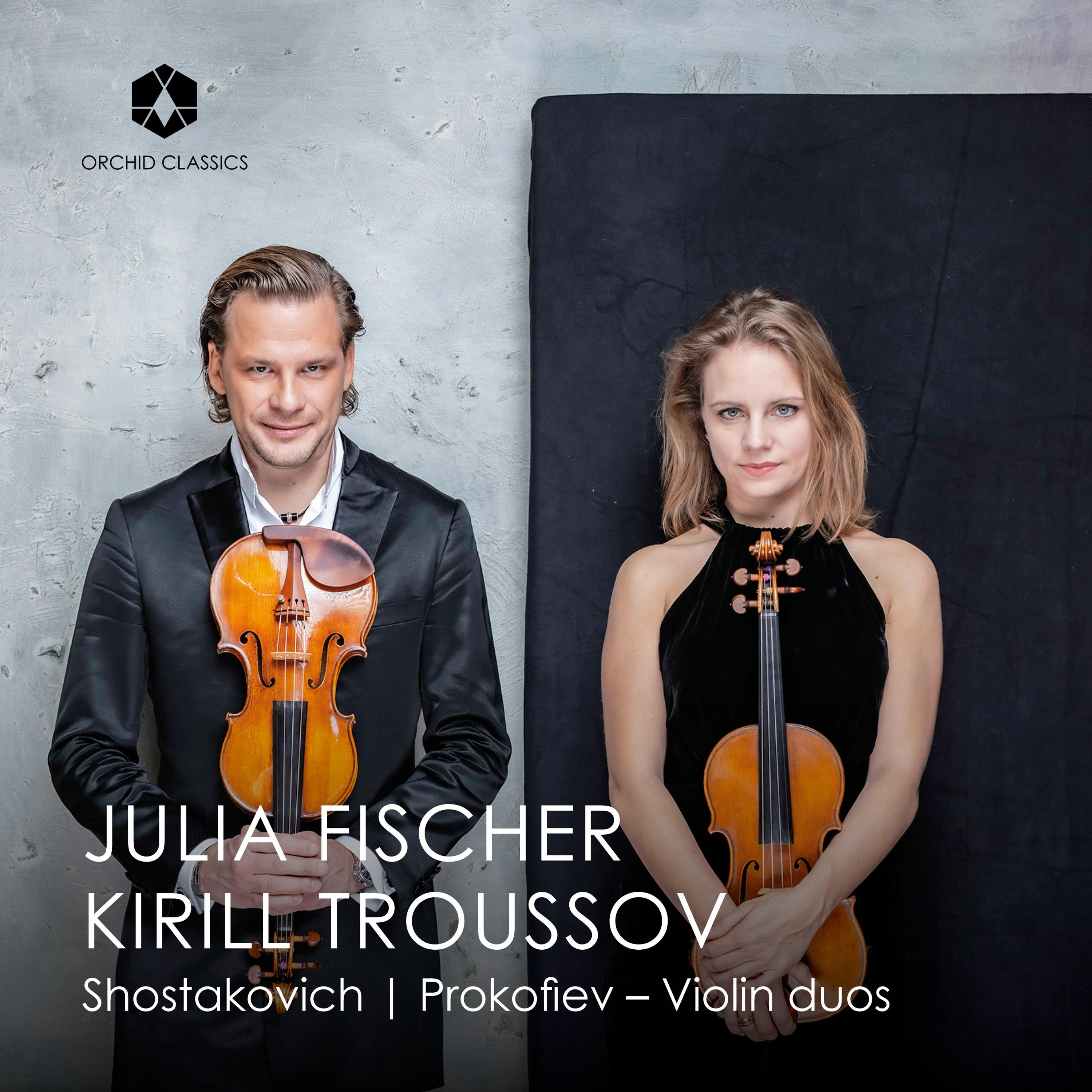 Julia Fischer - The Human Comedy, Op. 37:Gavotte (arr. L Atovmyan for 2 violins and piano)