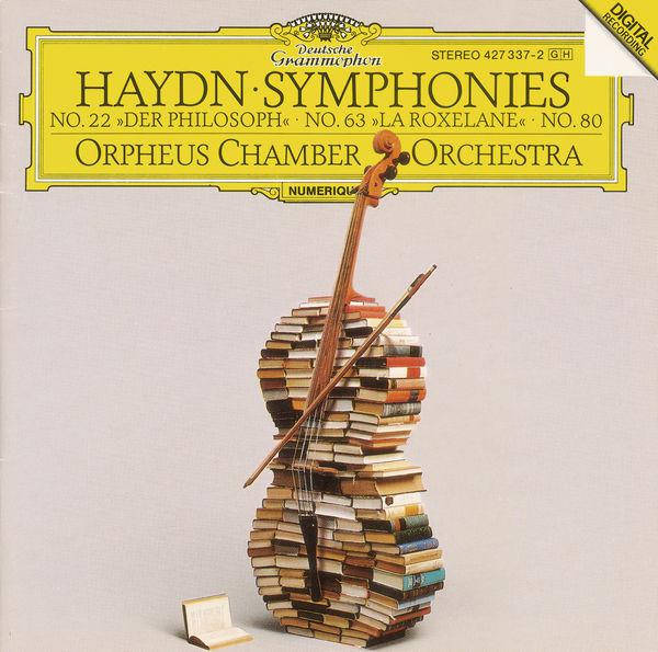 Haydn: Symphonies No. 22 "Der Philosoph", No. 63 "La Roxelane", No. 80专辑