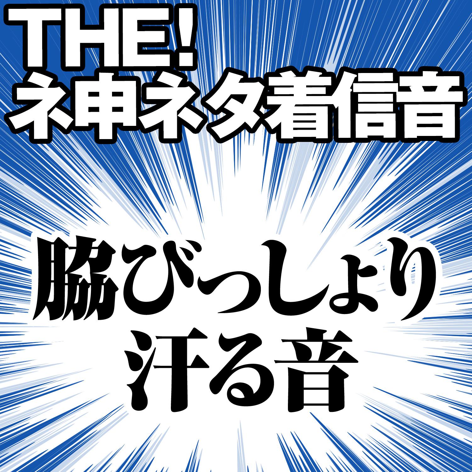 【配信限定】THE! ネ申ネタ着信音 「脇びっしょり汗る音」专辑