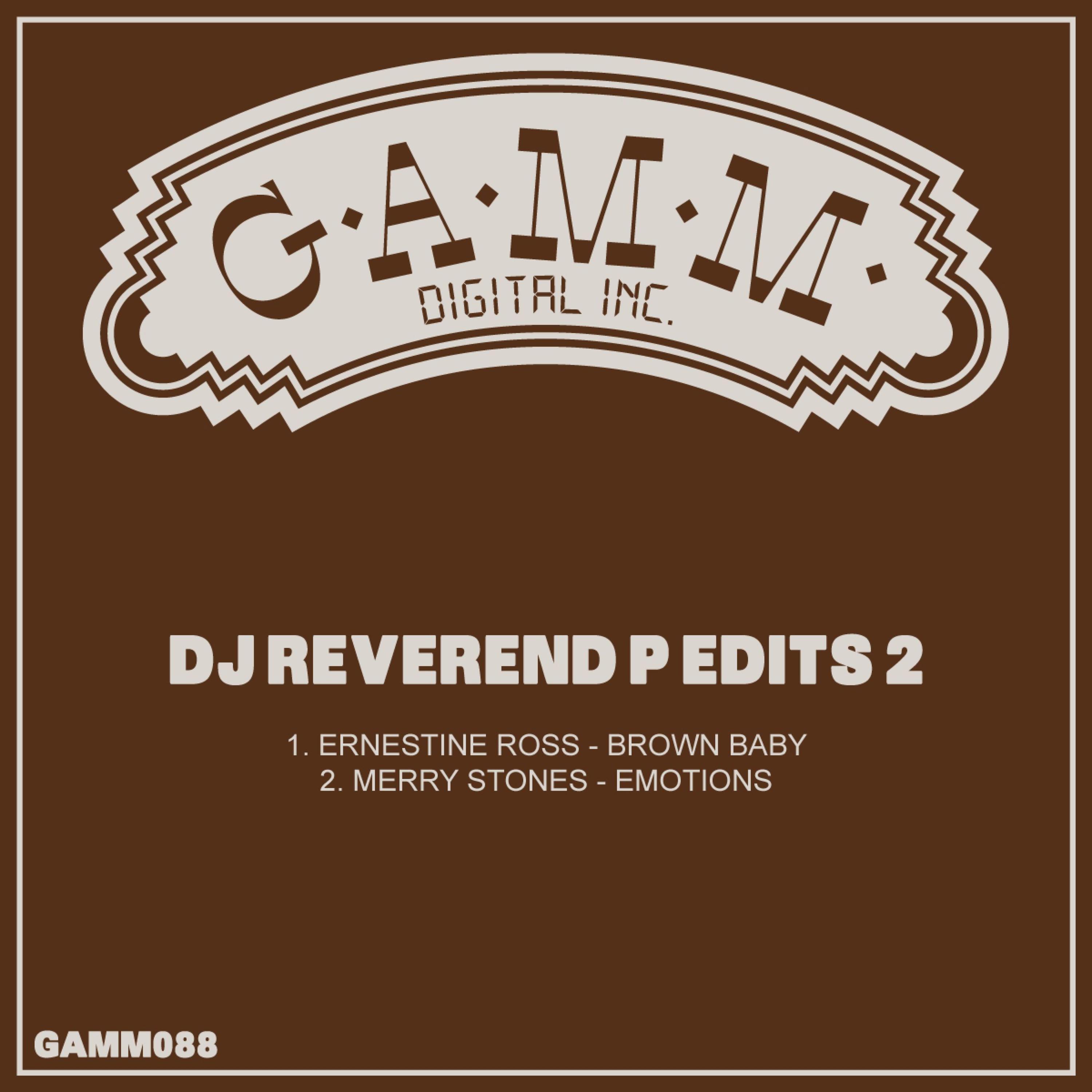 DJ Reverend P Edits 2