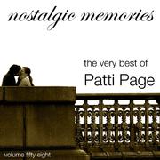 Nostalgic Memories-The Very Best Of Patti Page-Vol. 58