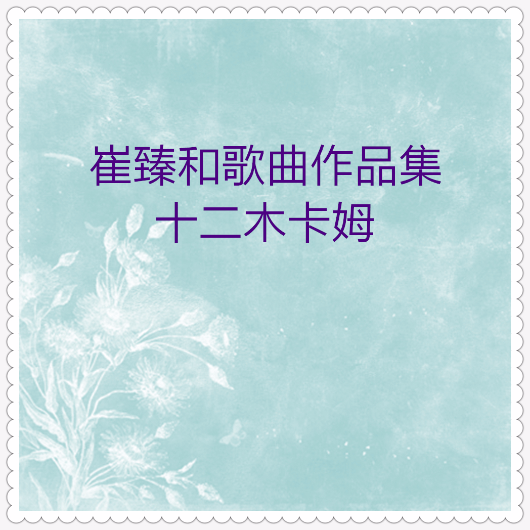 崔臻和歌曲作品集-十二木卡姆