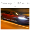 Blow up to 180 miles