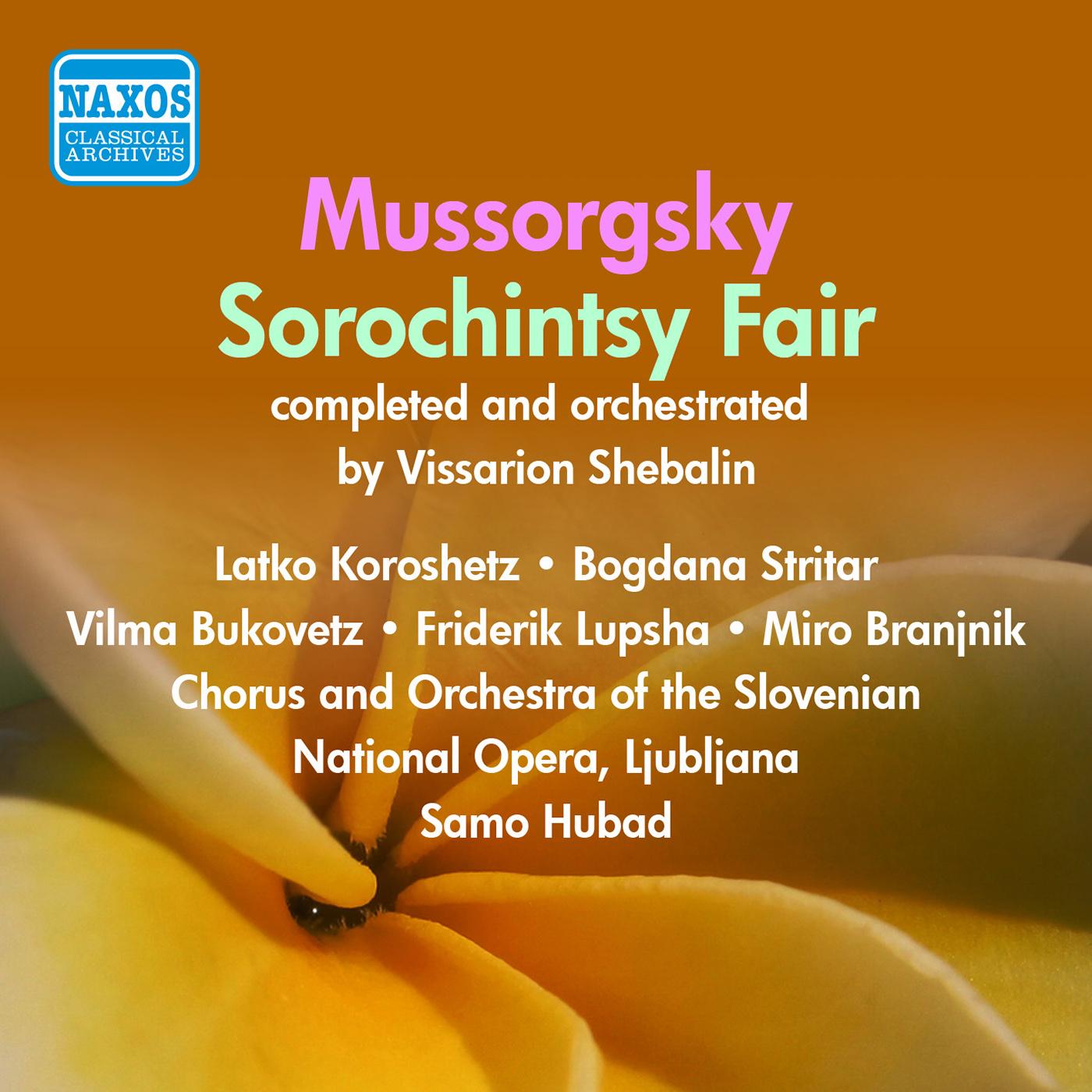 MUSSORGSKY: Sorochintsi Fair (Ljubljana Opera, Hubad) (1955)