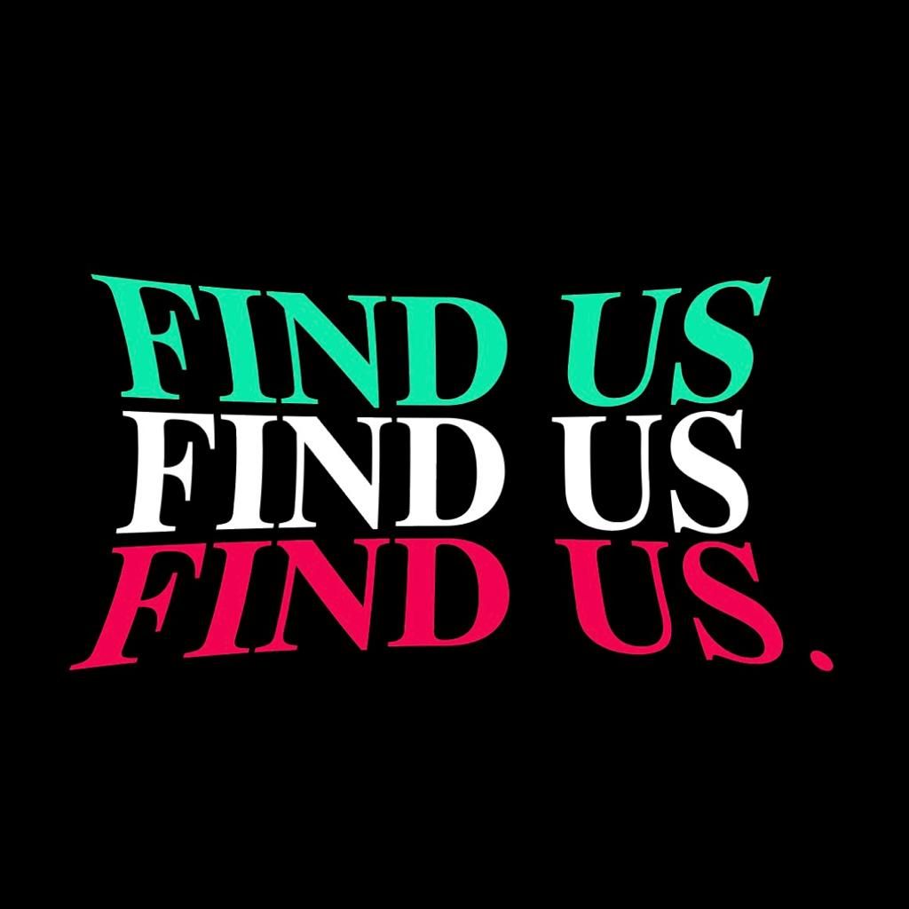 FIND US.