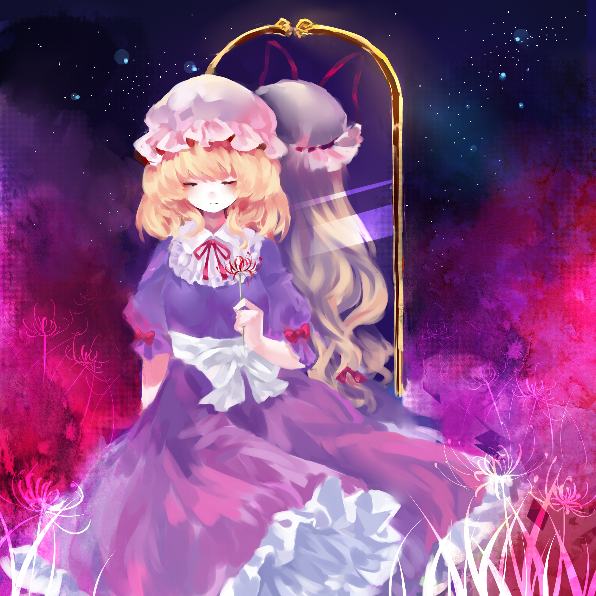 接触秘封的故事一段时间后都会纠结"梅莉到底是不是紫""梅莉和紫究竟