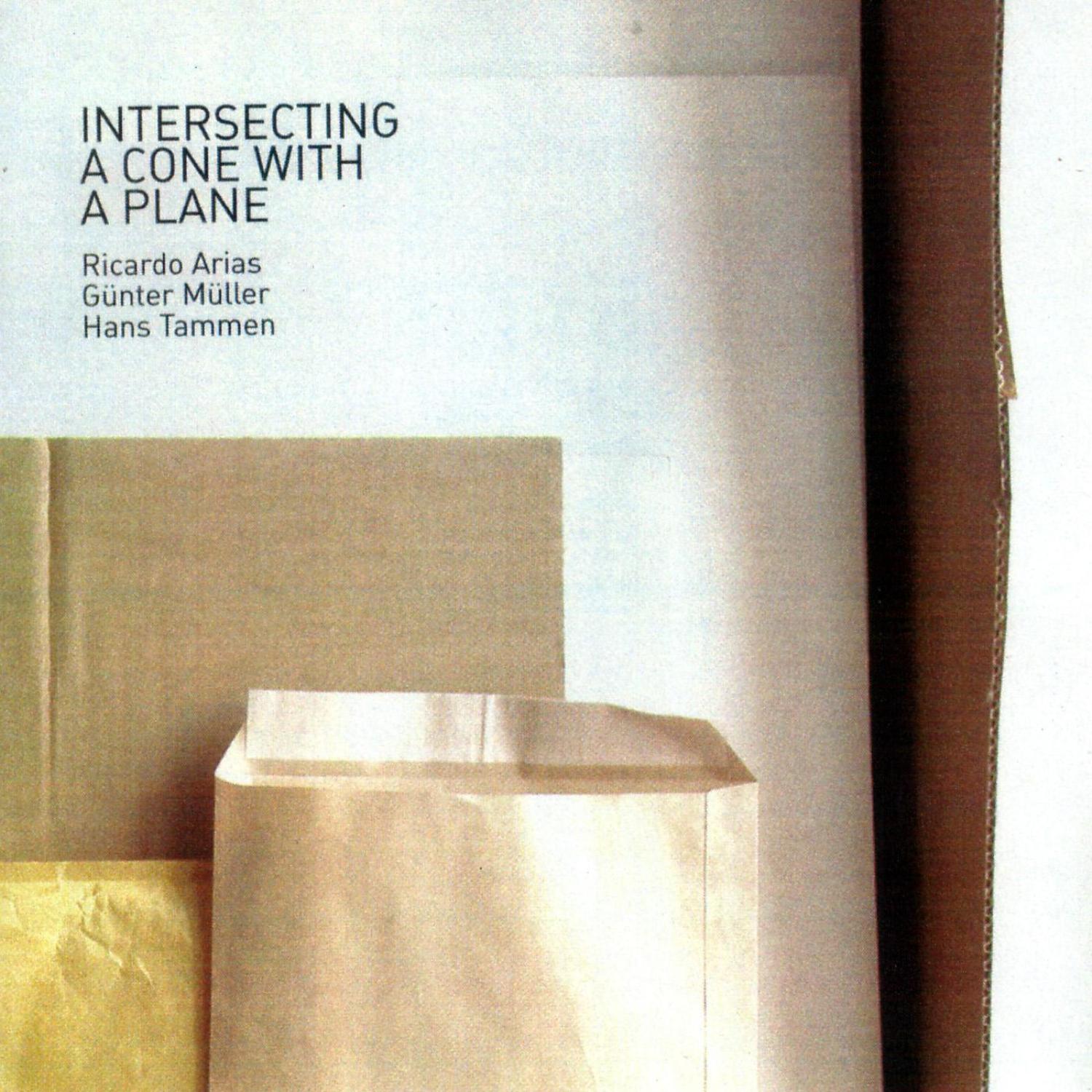 Intersecting a Cone With a Plane
