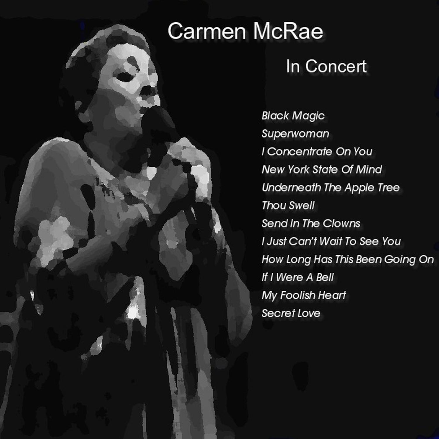 Carmen McRae In Concert
