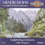 Mendelssohn: Complete String Symphonies, Vol. 3专辑