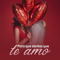 Para que sientas que te amo