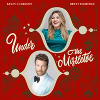 Kelly Clarkson & Brett Eldredge - Under The Mistletoe (Instrumental) 原版无和声伴奏