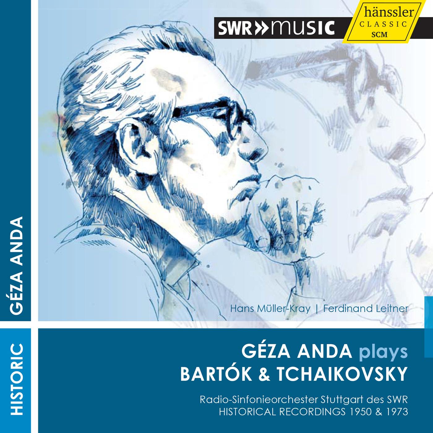 BARTÓK, B.: Piano Concerto No. 2 / TCHAIKOVSKY, P.I.: Piano Concerto No. 1 (Anda, Müller-Kray, Leitner) (1950, 1973)