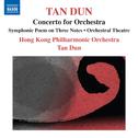 TAN, Dun: Symphonic Poem of 3 Notes / Orchestral Theatre / Concerto for Orchestra (after Marco Polo)专辑
