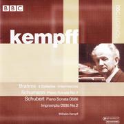 Brahms: 4 Ballades; Intermezzos / Schumann: Piano Sonata No.2 / Schubert: Piano Sonata D566; Impromp