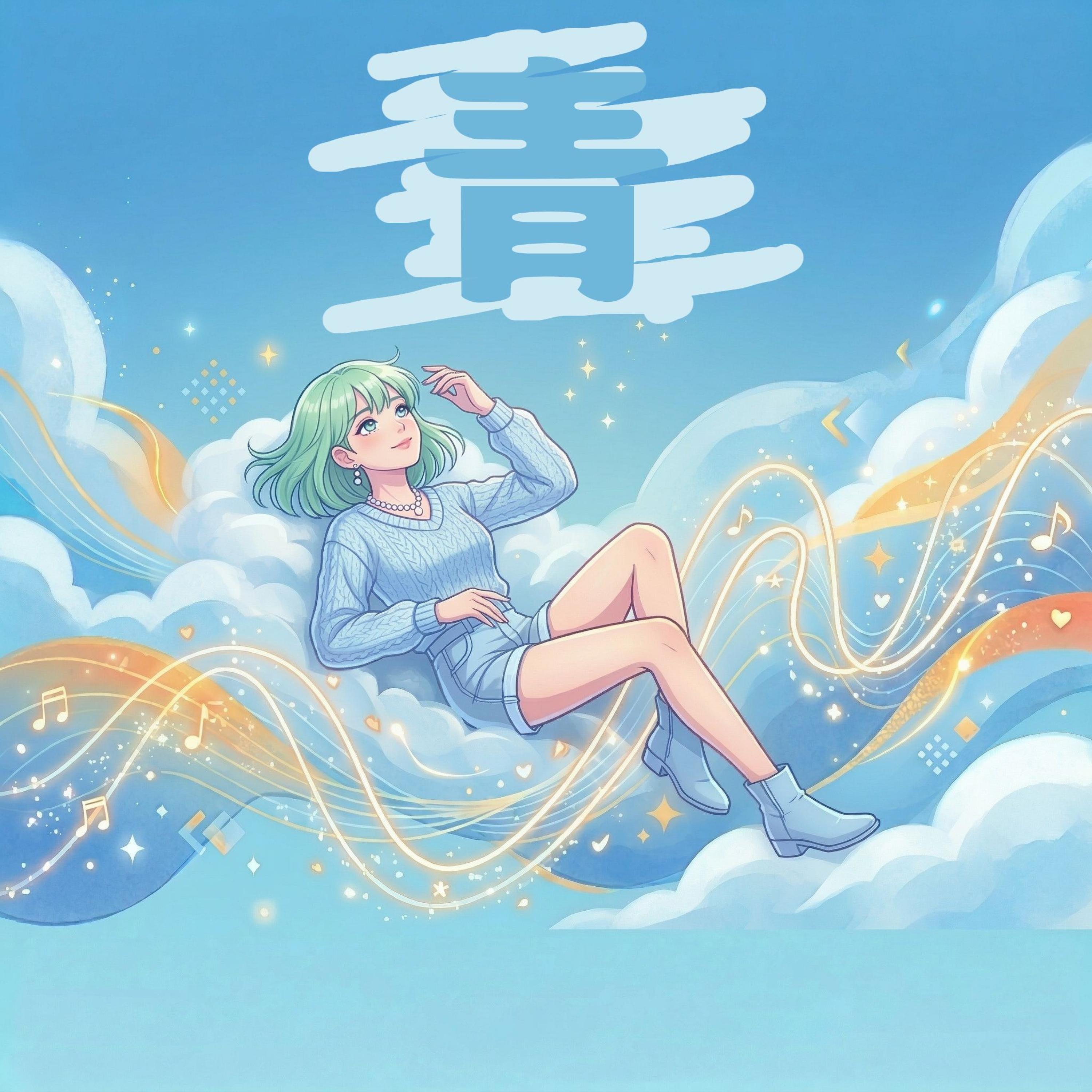 青