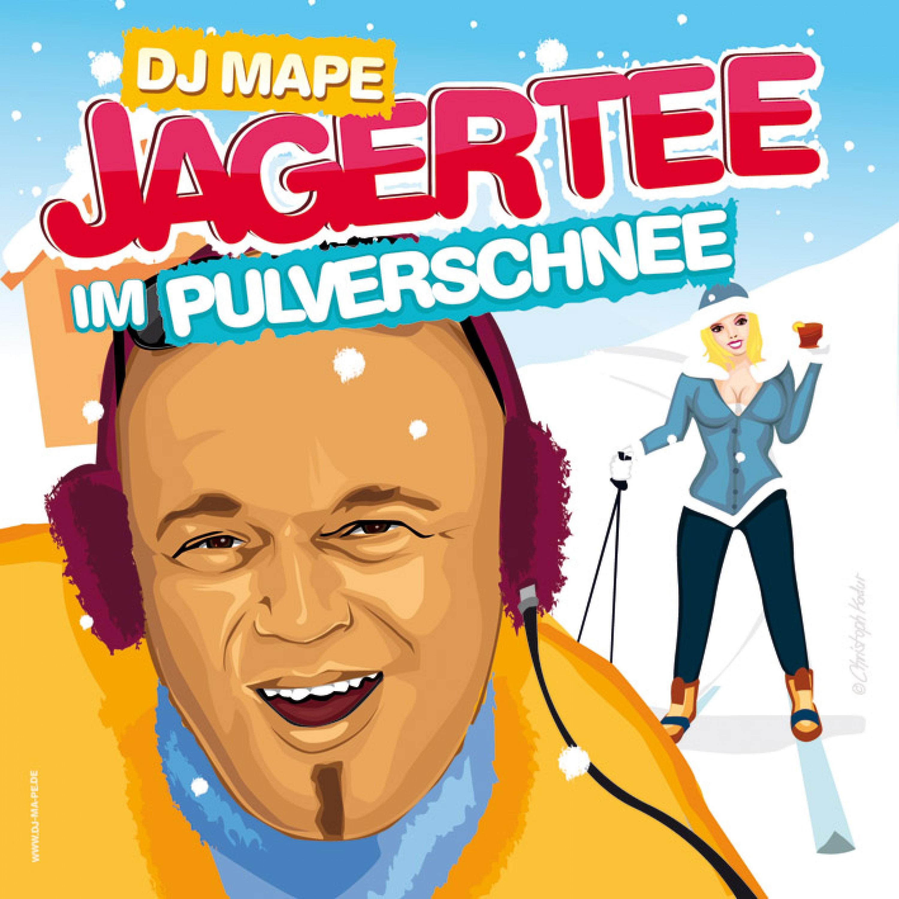Jagertee Im Pulverschnee