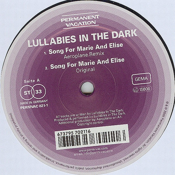 Song For Marie And Elise
