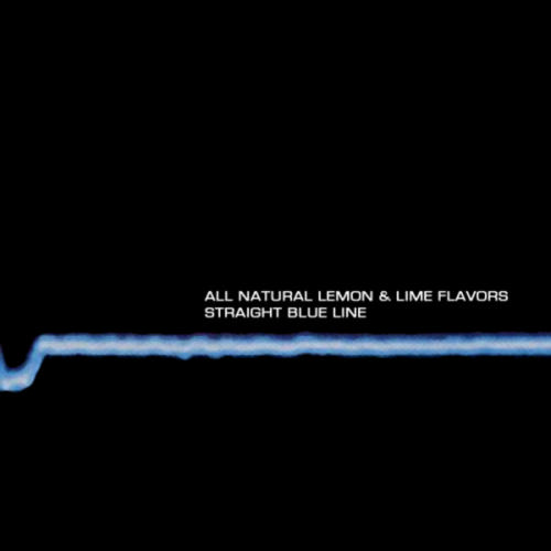Straight Blue Line