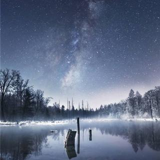 星海 沧海一粟 点缀星空 若画布铺满天际