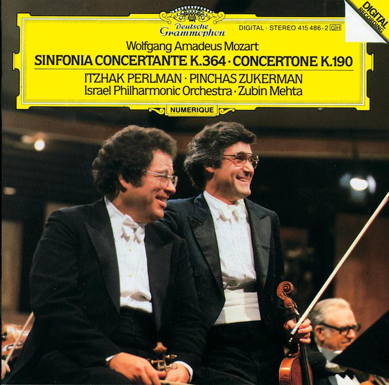 Mozart: Sinfonia Concertante K.364 - Concertone K.190