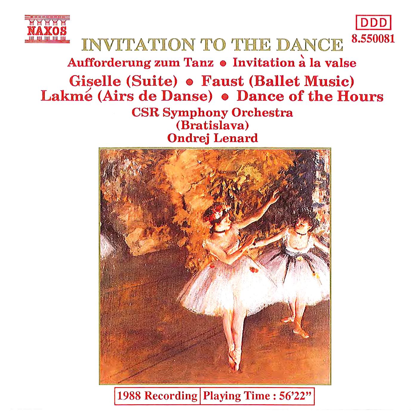 INVITATION TO THE DANCE